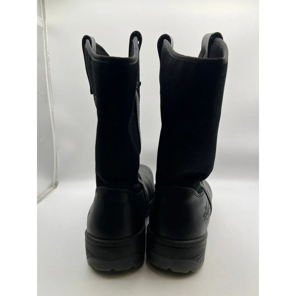 Thorogood Mens Station Boots Black Leather 834-6006 Western Size 10W